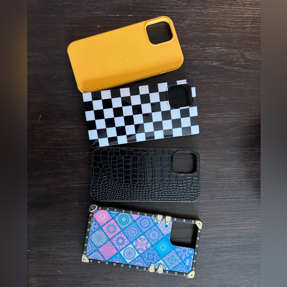 Lot of 4 iPhone 12 Pro Max phone cases